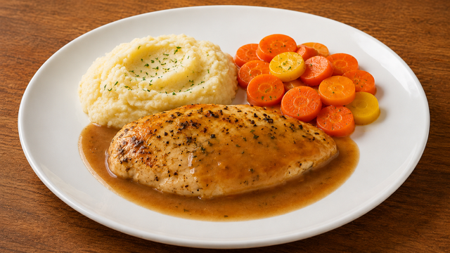 Sunday chicken dinner for seniors foodservice